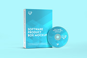 Software Product Box Mockup, a Packaging Mockup by Illusiongraphic (Thumbnail 7 of 25)
