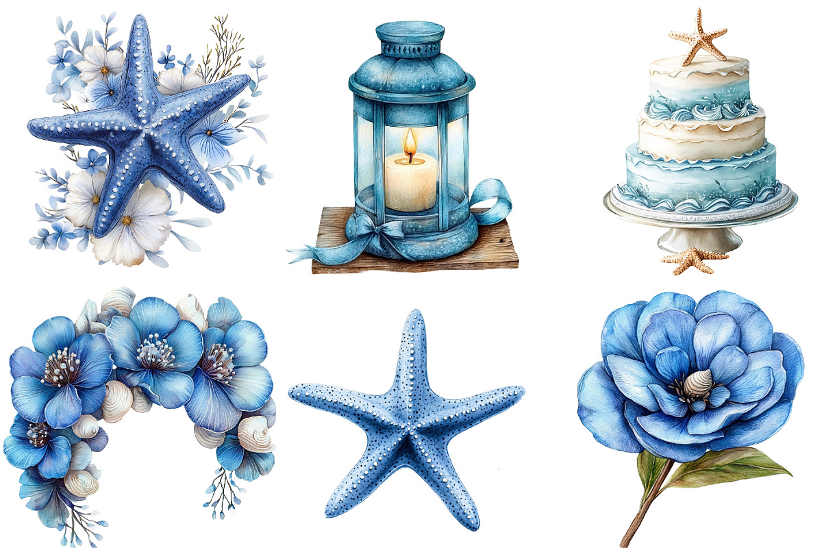 Beach Wedding Set Clipart, an Illustration by Designworld (Photo 5 of 7)
