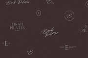 Pilates Logo & Brand Kit, a Branding & Logo Template by Ederra Design (Thumbnail 4 of 17)