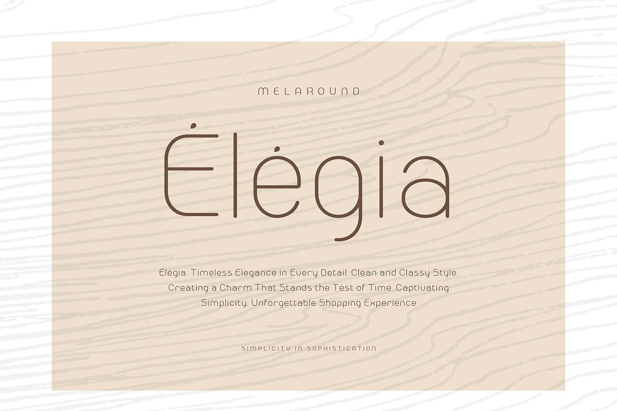 Melaround - Monoline Typeface, a Sans Serif Font by Ardyanatypes (Photo 6 of 12)