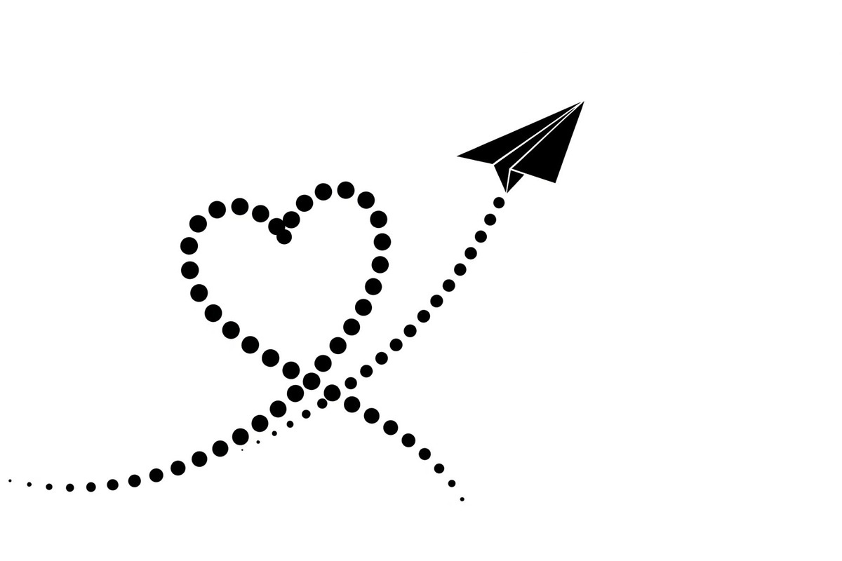 Paper Airplane Heart SVG Bundle, an Illustration by jahid234 (Photo 26 of 31)