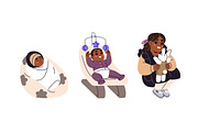 Human life cycle set, a Person Illustration by PaperTrident (Thumbnail 2 of 9)