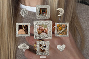 70+ Vintage Foil Frame & Elements, an Object Graphic by Feelsoul (Thumbnail 10 of 11)