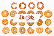 Bagel VECTOR illustrations, an Object Graphic by Natalka Dmitrova art (Thumbnail 16 of 16)