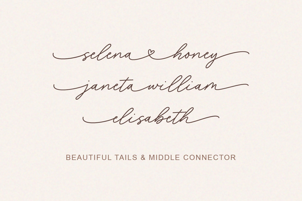 Homestone - Heart Swash Script Font, a Script Font by Typebae (Photo 8 of 12)