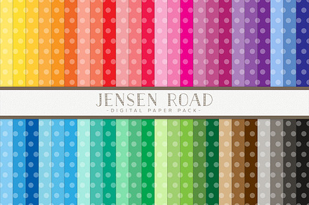 Med Polka Dot Rainbow Value Pack