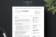Rise & Grind-Resume & letter Bundle, a Resume Template by careerboutique (Thumbnail 3 of 6)