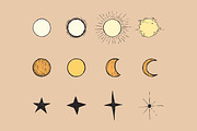 Hand Drawn Desert Landscape Elements, an Illustration by Artolabs (Thumbnail 17 of 19)