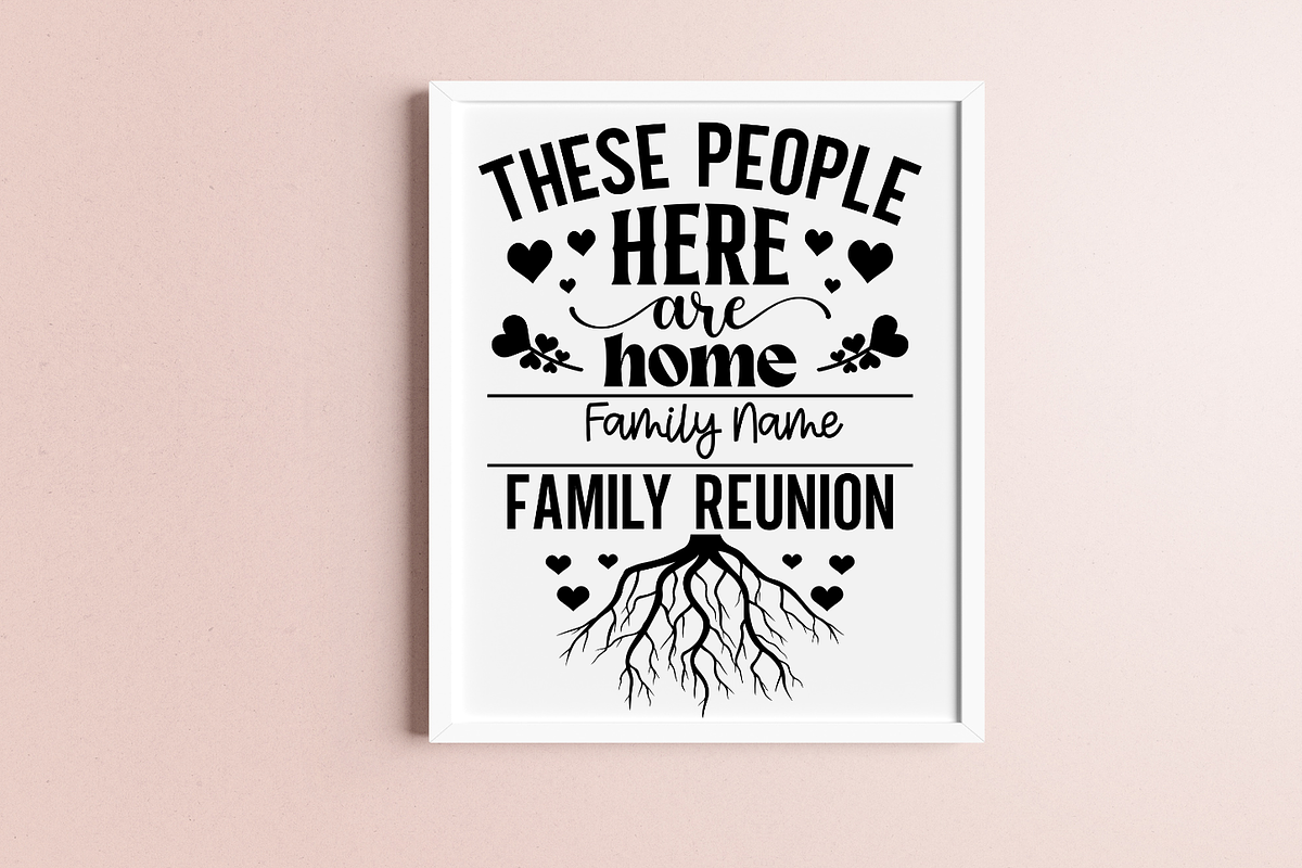 Family Reunion 2023 SVG Bundle, an Object Graphic by Design's Dark (Photo 4 of 21)
