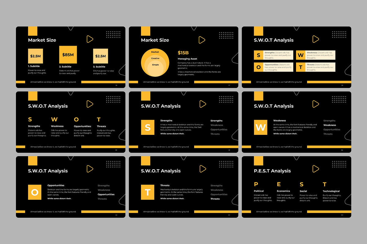 Business Plan -Presentation Template, a Presentation Template by MNML Agency (Photo 27 of 34)