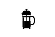 French Press Coffee Silhouettes, a Graphic by hafijul (Thumbnail 2 of 14)