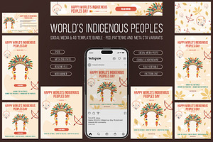 Indigenous Social Media Templates