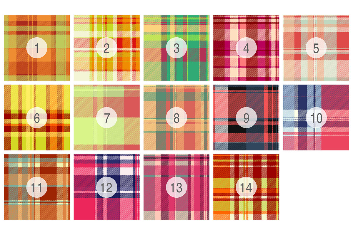 #142 Christmas Collection, a Pattern Graphic by Plaid4You (Photo 2 of 5)