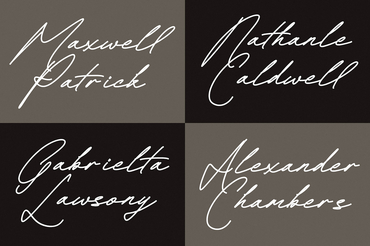 Rullian Vicotas, a Script Font by Integritype Studio (Photo 12 of 15)