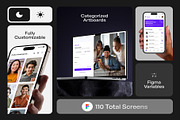 Chapps Chatting Office Dekstop App, an UI Kit Template by Creative Perspective (Thumbnail 2 of 7)