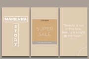 MARIENNA - Instagram Template, a Social Media Template by Analogous (Thumbnail 3 of 6)