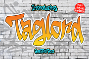 Taglord is a graffiti-tagging font, a Handwritten Font by Brown Cupple (Thumbnail 1 of 8)