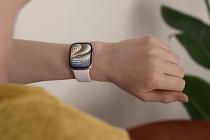 Watch Series 11 in Hand Mockup