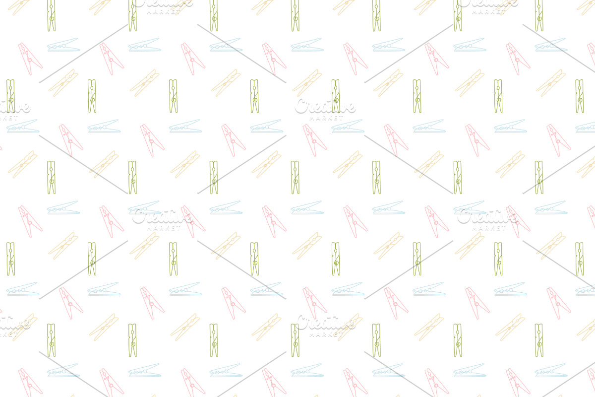 Simple Line Stories patterns, a Pattern Graphic by Lyolya Profitrolya (Photo 7 of 7)
