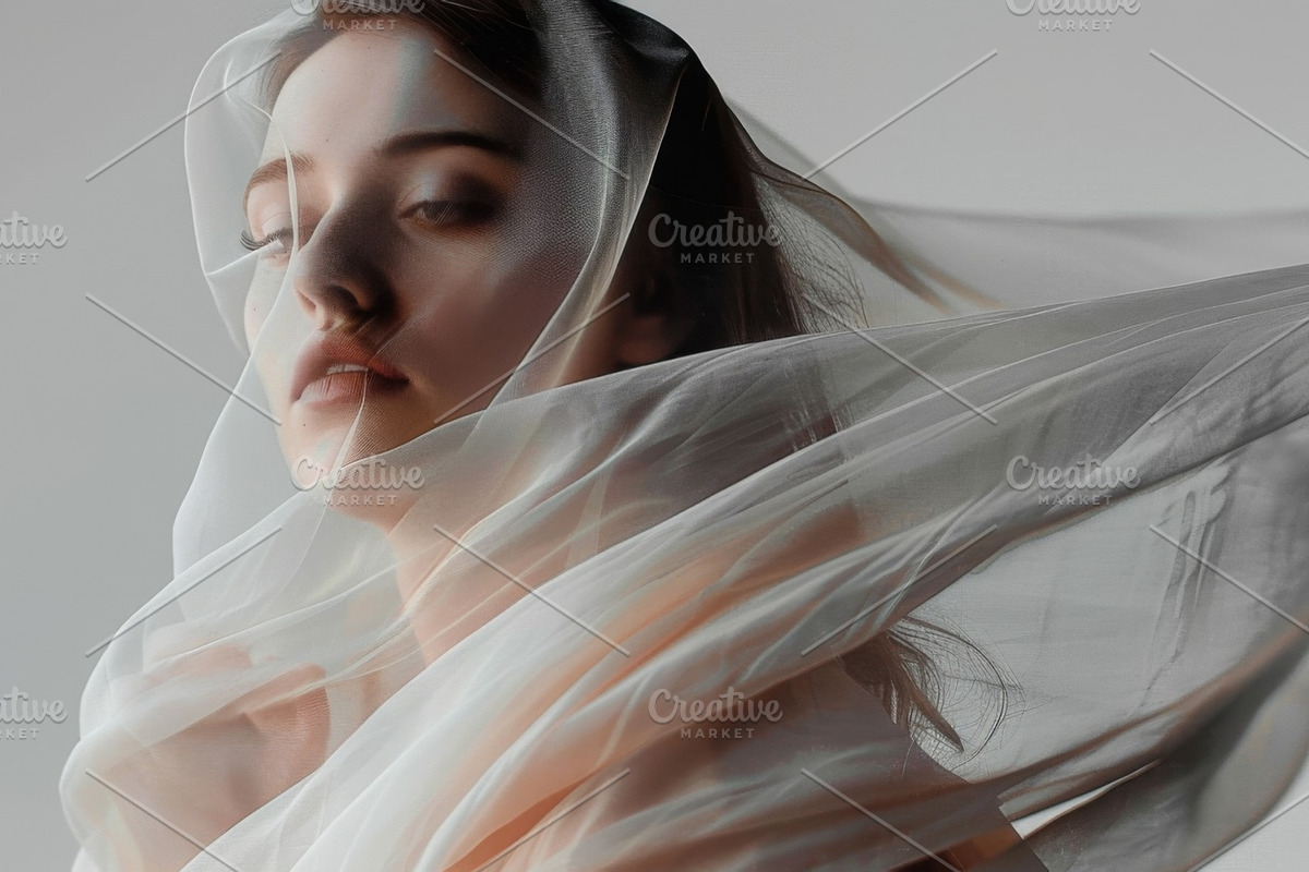 148 Young wrapped models, a Beauty & Fashion Photo by Handmadefont (Photo 96 of 153)