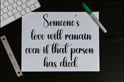 Lonelyday | Script Font, a Handwritten Font by Scratchones (Thumbnail 5 of 8)