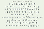 Belle Helene a Script & Symbols Font, a Script Font by Studio Indigo (Thumbnail 9 of 9)