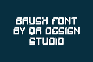 Galaxy Brush Font