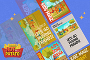 Hot Potato - All Caps Display Font, a Sans Serif Font by Gassstype (Thumbnail 5 of 8)