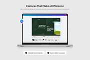 Modern Eco Home Company Brochure, a Brochure Template by trabaskriya (Thumbnail 3 of 6)