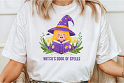 Book Witchs Book of Spells Halloween, an Illustration by DreamCafeArt (Thumbnail 2 of 7)