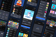 MEGANFT - NFT Marketplace App UI Kit, an UI Kit Template by UIMEGA (Thumbnail 5 of 6)