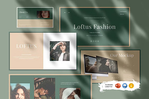 Loftus Presentation Template, a Presentation Template by Analogous Temp
