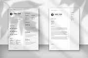 classic resume, a Resume Template by Izalsye (Thumbnail 2 of 4)