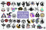 Halloween svg Bundle, Mystical svg, an Object Graphic by HeyLenaArts (Thumbnail 1 of 6)