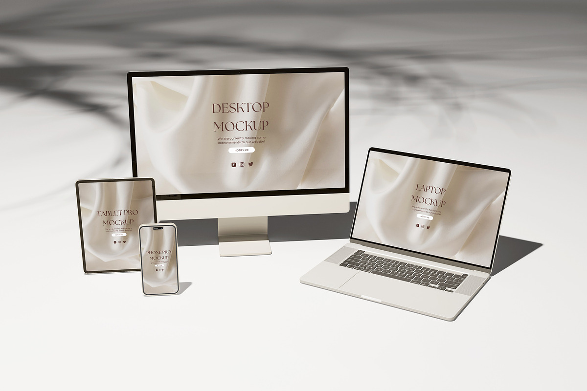 Multi Device Mockup, a Print Template by AKMAL STUDIO (Photo 10 of 12)