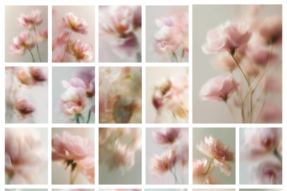 Blurry Floral Backgrounds, a Background Graphic by Altea Design Studio (Photo 13 of 14)