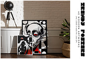 Trendy Modern Art Posters, a Decorative Illustration by Digital Art Creations (Thumbnail 6 of 10)