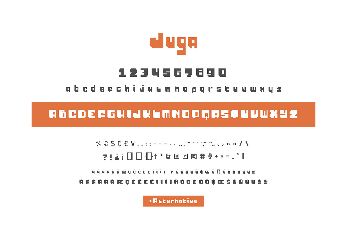 Juga Font, a Font by Phoenix Dungeon (Photo 9 of 9)