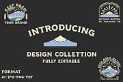 Mountain Design Collection, a Branding & Logo Template by rezhaldf (Thumbnail 1 of 3)