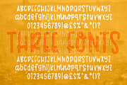 Don Flip Flap - fun inline font trio, a Font by Little Type Factory (Thumbnail 8 of 10)