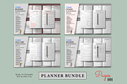 Ultimate Planner Bundle Pack, a Stationery Template by Design Zone (Thumbnail 1 of 7)