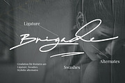 Gradation - Realistic Signature, a Script Font by Scratch Design (Thumbnail 5 of 15)