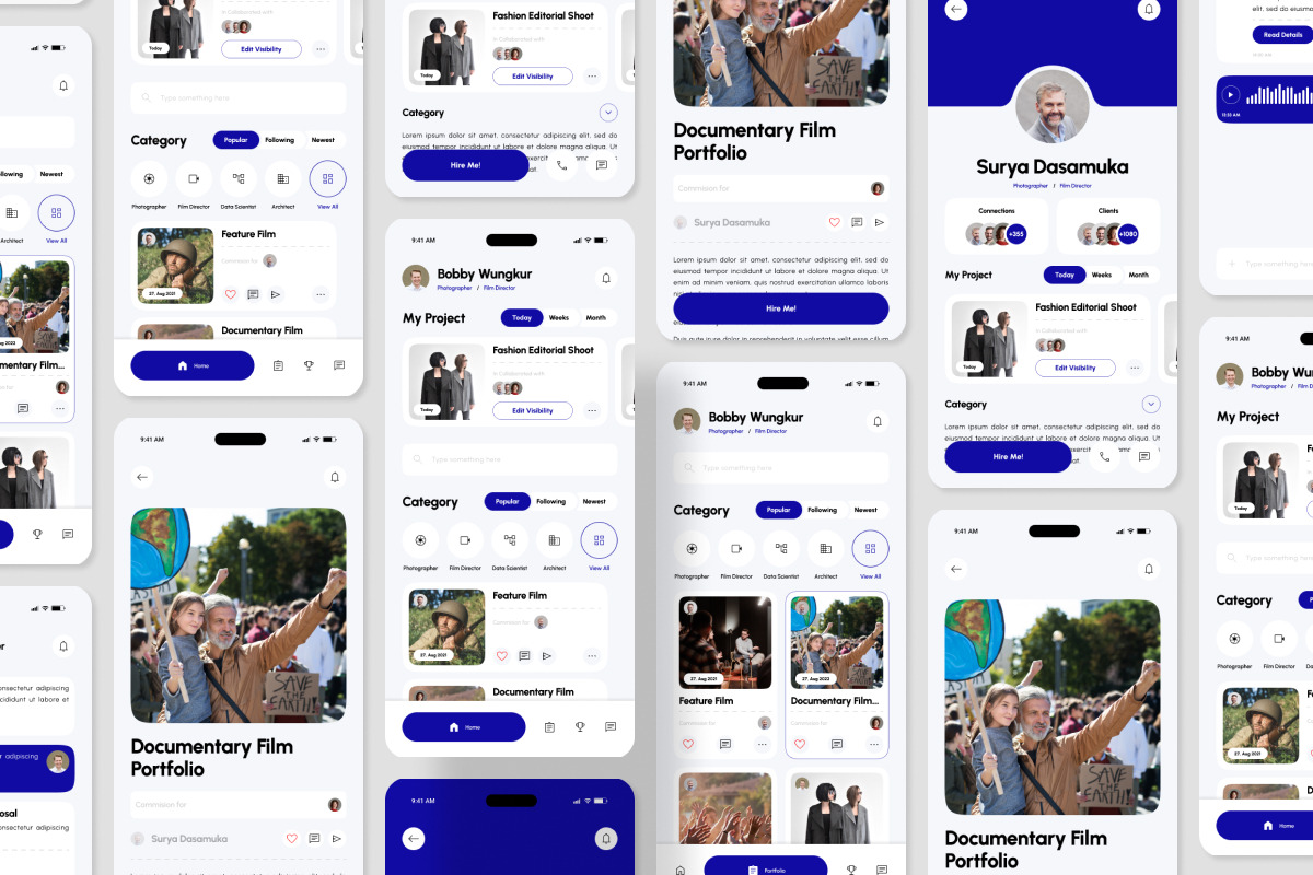 Rotary - Creative Mobile App, an App Template by productype1 (Photo 4 of 5)