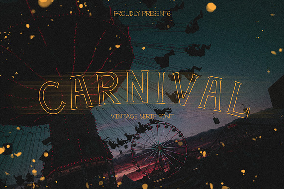 Carnival | a vintage serif preview 5