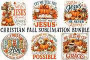 Christian Fall Sublimation Bundle, a Seasonal Illustration by OK Design (Thumbnail 2 of 6)