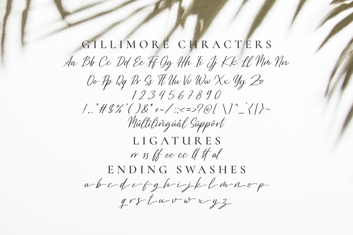 Gillimore - Stylish Handwritten Font preview 7