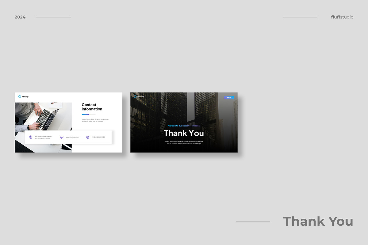 Corporate Business Keynote Template, a Presentation Template by fluffstudio (Photo 6 of 6)