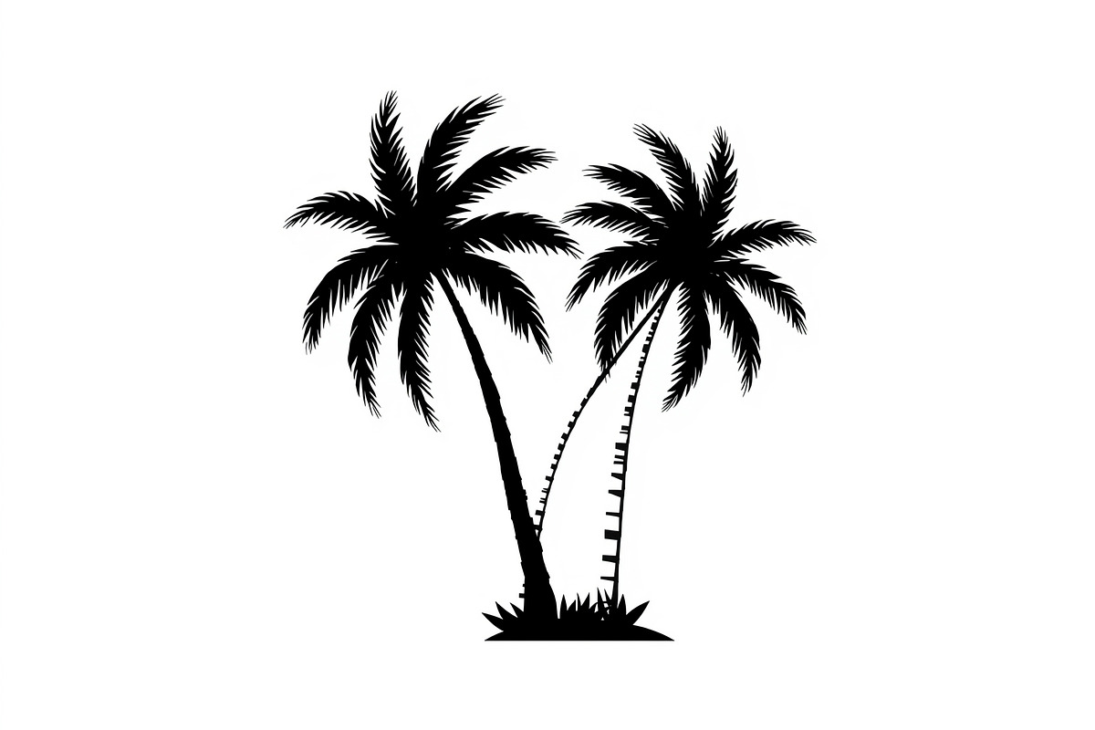 Tropical Palm Tree Bundle, an Illustration by BIPLOB EXPERT (Photo 6 of 21)