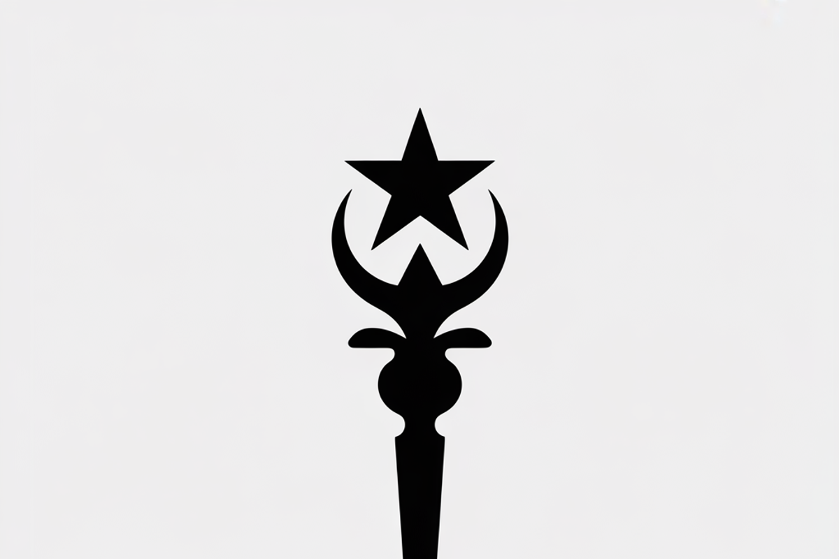 A stylish set of magic wand vector, an Illustration by Amazin_art (Photo 15 of 41)