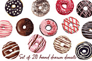 Donuts VECTOR illustrations, a Food Illustration by Natalka Dmitrova art (Thumbnail 22 of 27)